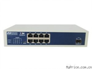 新格林耐特S2008BF-P 一款滿足中小網(wǎng)絡需求的經(jīng)濟型網(wǎng)管交換機